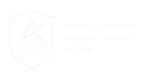 Aartex logo in white color